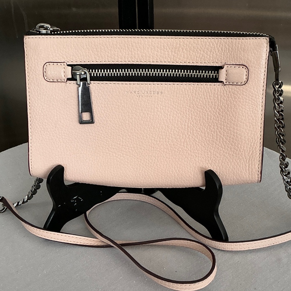 MARC JACOBS NEW YORK PINK CROSSBODY BAG